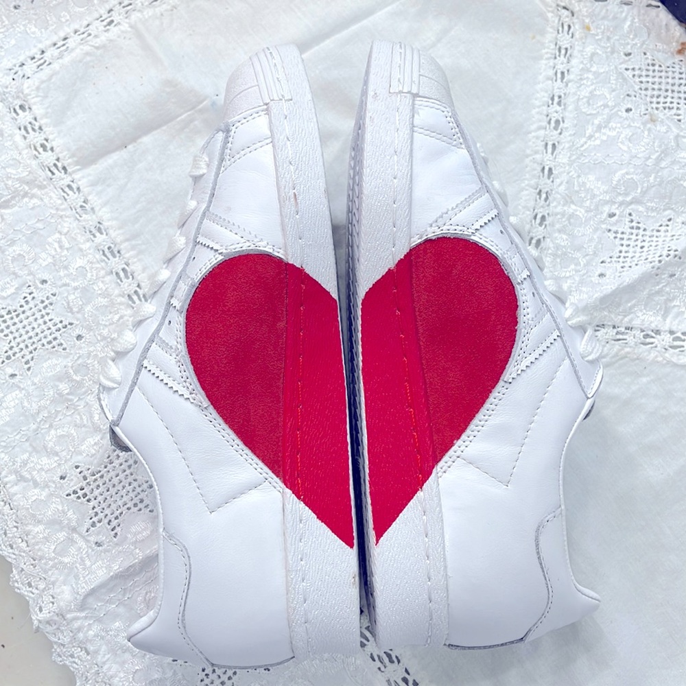Adidas Superstar 80’s ‘Half Heart’ limited edition shoes Brand New never worn